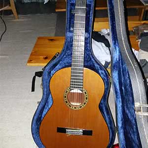 Admira Malaga, a guitar.